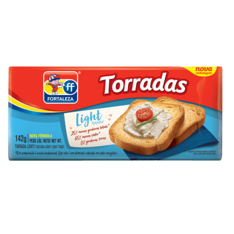 Tostadas FORTALEZA 142grs Light