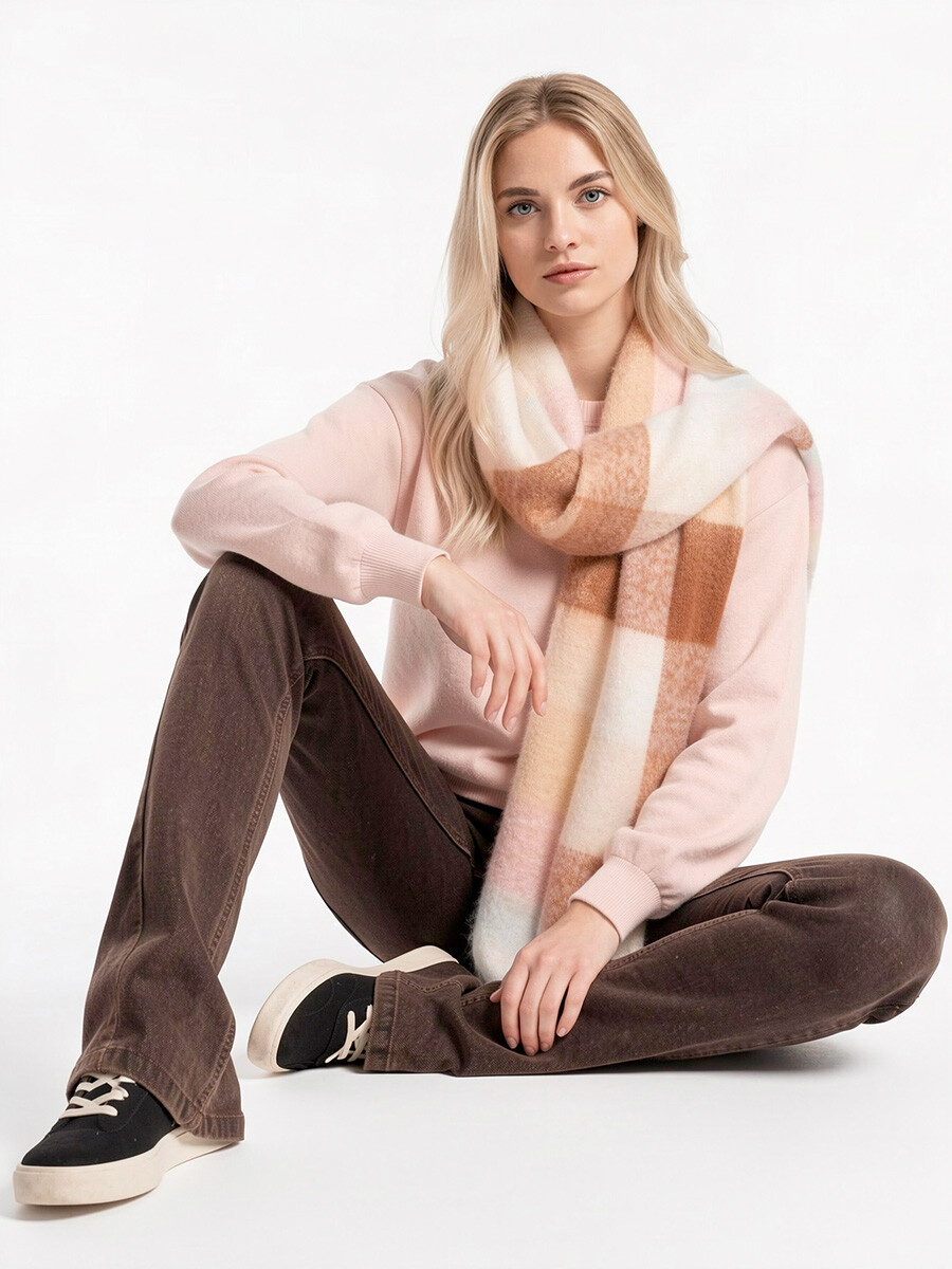 BUFANDA DOLLY DIXIE - Celeste 