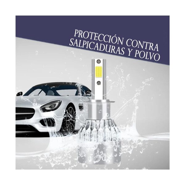 Lámparas Luces Cree Led Auto H1 H3 H4 H7 H8 H9 H11 8000l Variante HTres