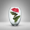 Florero Lagrima 22.5 cm BOHEMIA Florero Lagrima 22.5 cm BOHEMIA