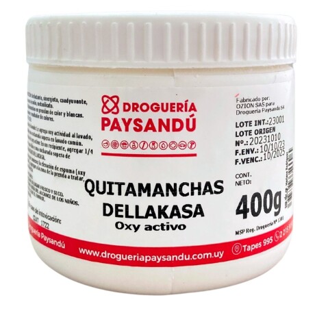 Quitamanchas DELLAKASA Oxy activo 400g Quitamanchas DELLAKASA Oxy activo 400g