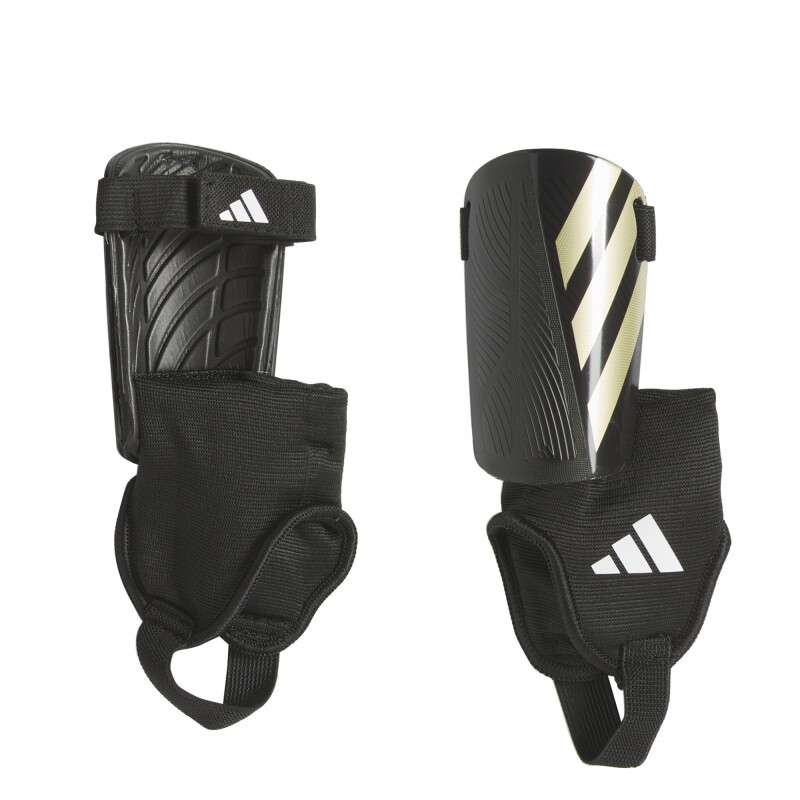 adidas Canilleras TIRO MATCH Black / Gold Metallic / White
