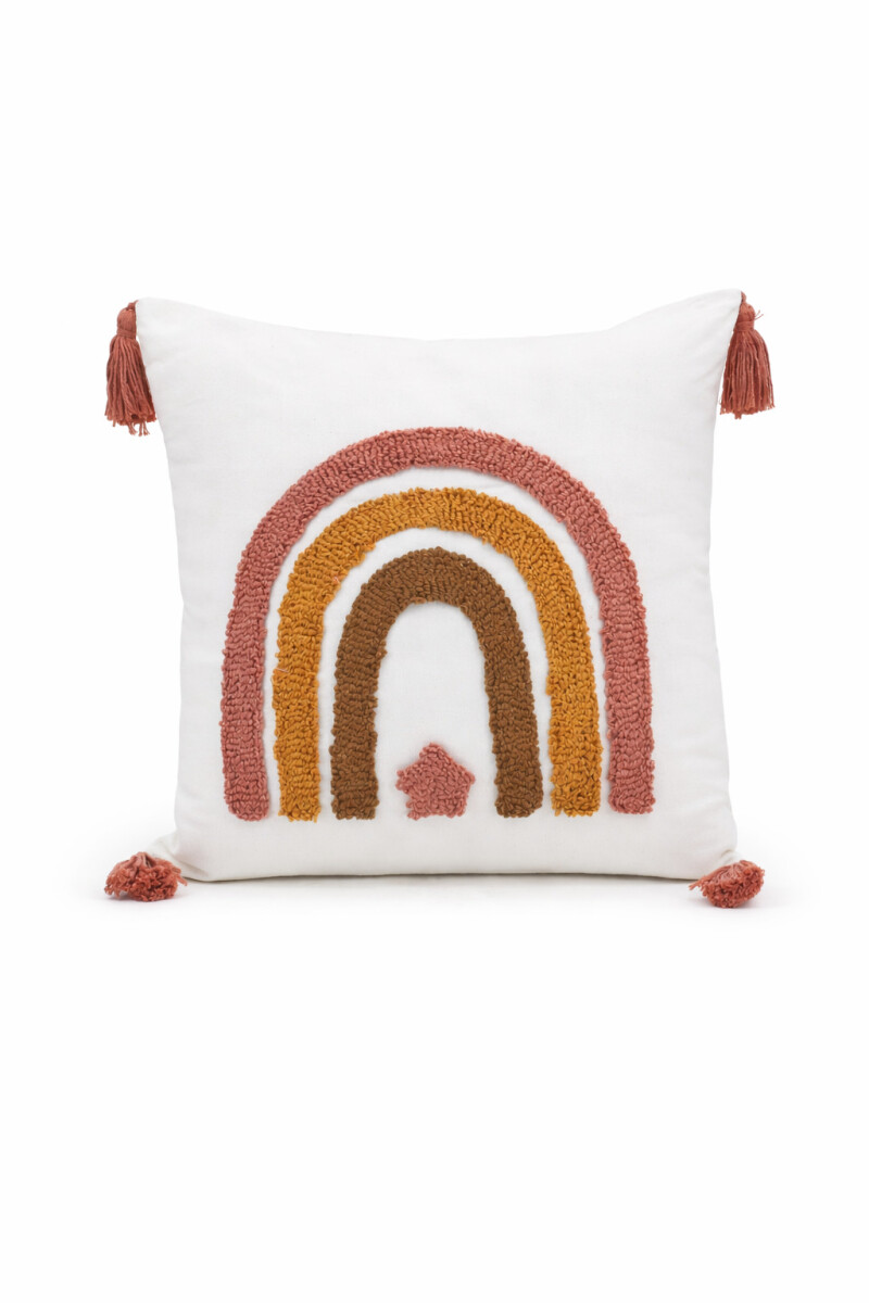 ALMOHADON ARCOIRIS - MULTICOLOR 