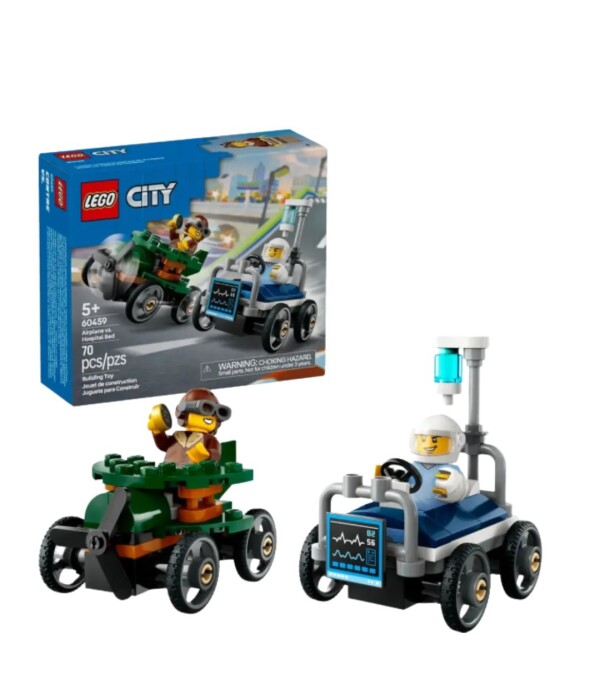 LEGO CITY AVION VS CAMA DE HOSPITAL S/C