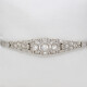Pulsera Antigua En Oro 18K, Brillantes Y Diamantes Pulsera Antigua En Oro 18K, Brillantes Y Diamantes