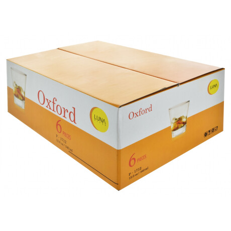 VASOS WHISKY X6 P-1712 VASOS WHISKY X6 P-1712