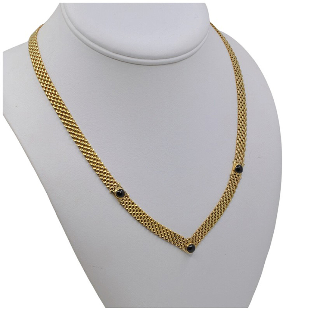 Gargantilla En Oro 18K Y Zafiros Gargantilla En Oro 18K Y Zafiros