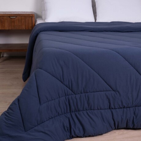 ACOLCHADO 2 PLAZAS JERSEY AZUL MALLA JERSEY