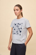 REMERA MARAYA Gris Melange