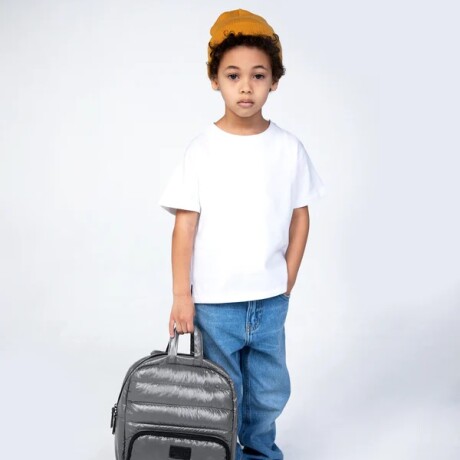 Mochila infantil Mini 7am grafito