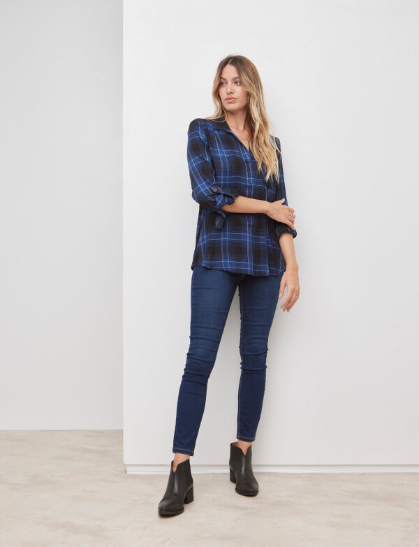 Blusa Cuadrille AZUL/MULTI