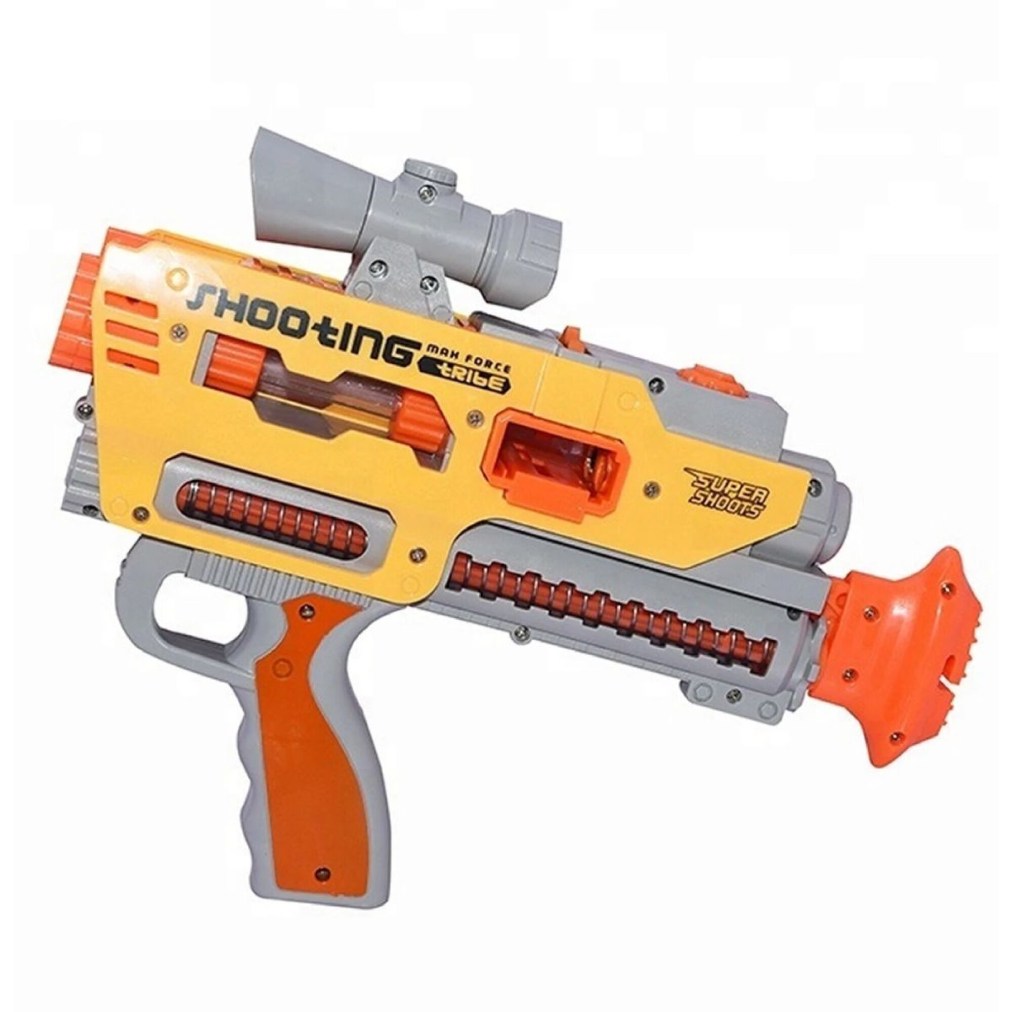 Juguete Pistola con Municiones Medidas 45X7X25CM — Coral
