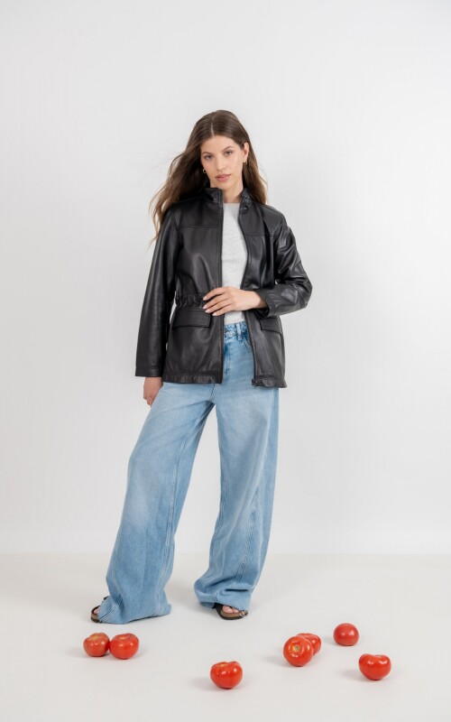 Cazadora Cleo Negro
