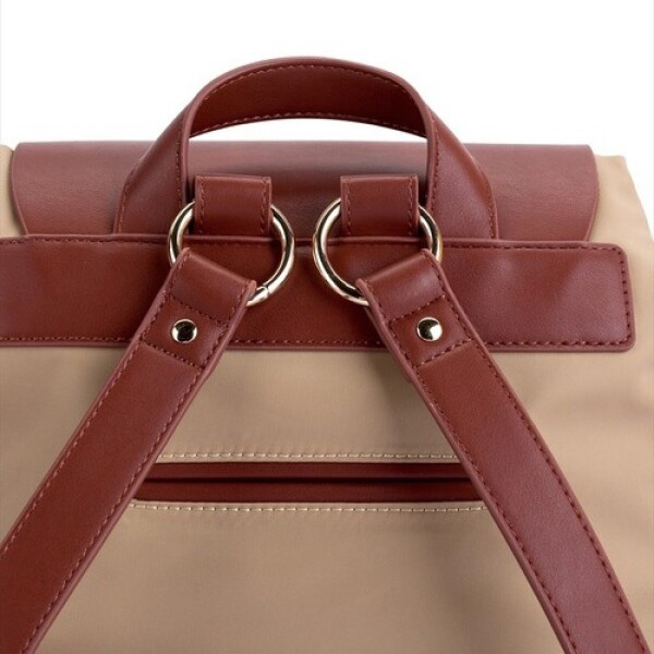 Mochila Gaston Luga Parlan Urbana Impermeable Mini Bolso Color Variante Marron