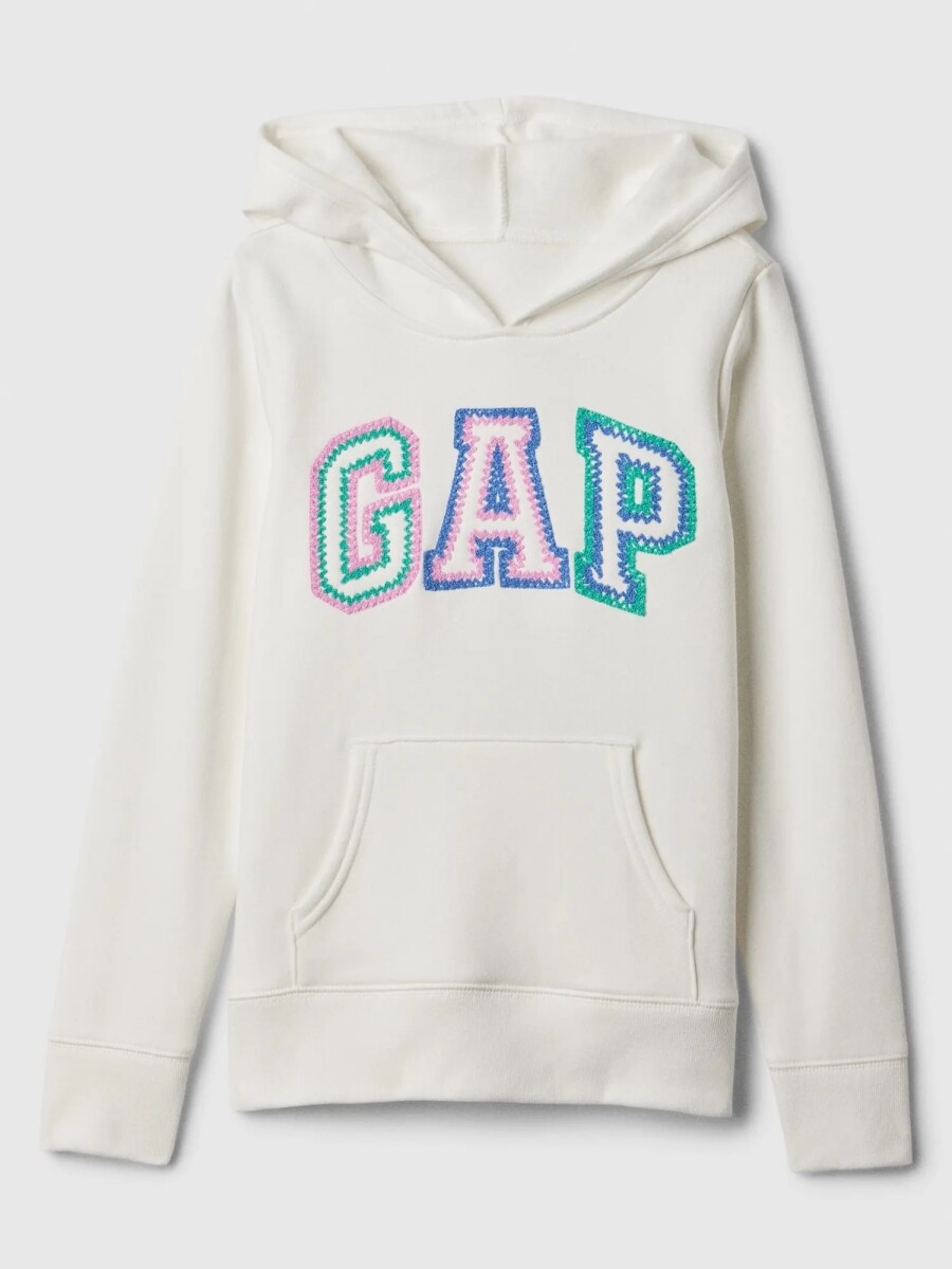 Canguro Logo Gap Niña - New Off White 