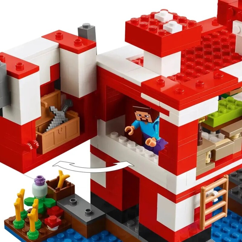 Lego Minecraft La Casa Champiñaca Lego Minecraft La Casa Champiñaca
