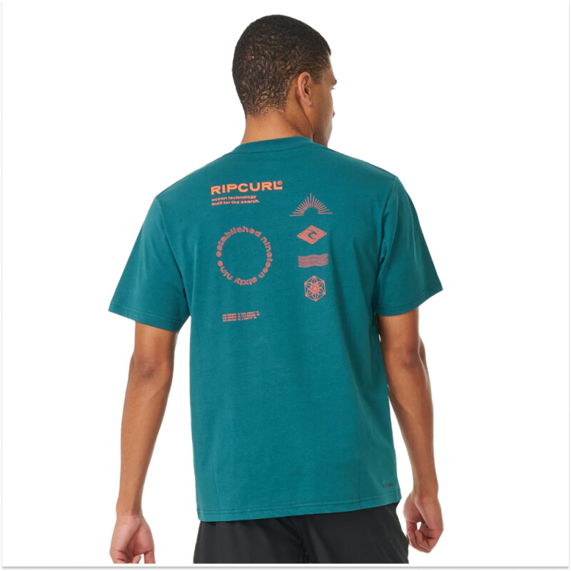 Remera Rip Curl Vaporcool Balance - Verde Remera Rip Curl Vaporcool Balance - Verde