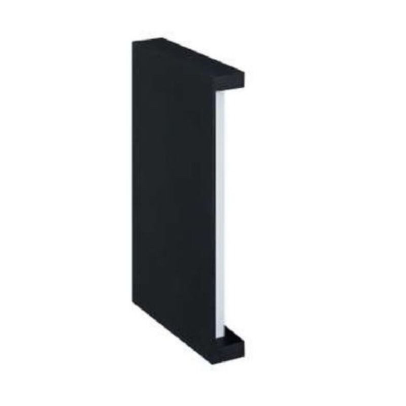 APLIQUE DE LUZ INDIRECTA NEGRO 6W 20CM 3000K IP65 APLIQUE DE LUZ INDIRECTA NEGRO 6W 20CM 3000K IP65