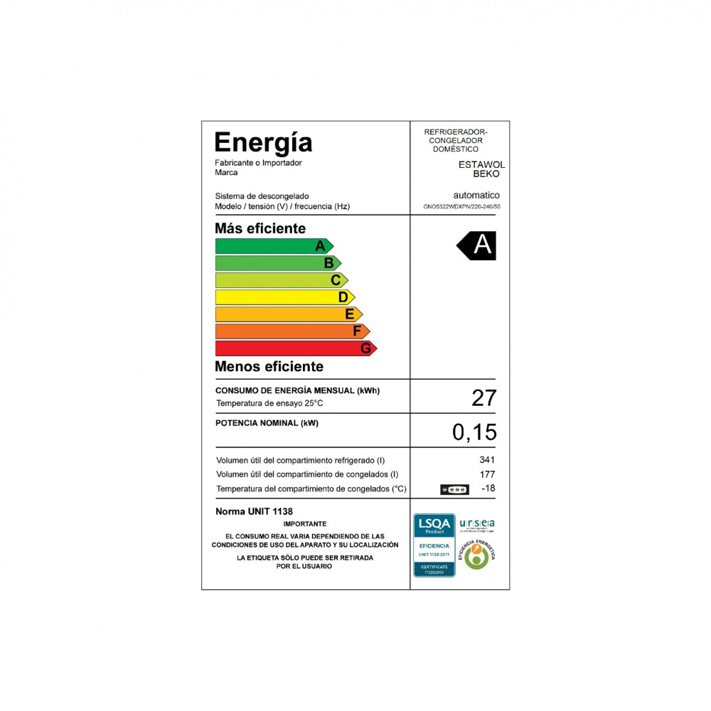 Refrigerador ProSmart™ Inverter Inox Side by side Beko 532L GNO5322WDXPN Refrigerador ProSmart™ Inverter Inox Side by side Beko 532L GNO5322WDXPN