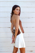 Chaleco Amadea MARRON