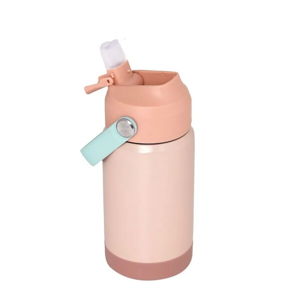 Vaso termico doble pared boquilla BUBA rosa