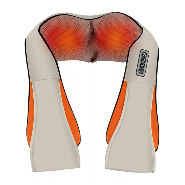 Pack Masajeador Eléctrico Shiatsu + Masajeador De Almohada PK MASAJEADOR SHIATSU + ALMOHADA 8028