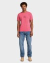 Polera Garment Dyed Short Sleeve Tee Hombre 4333