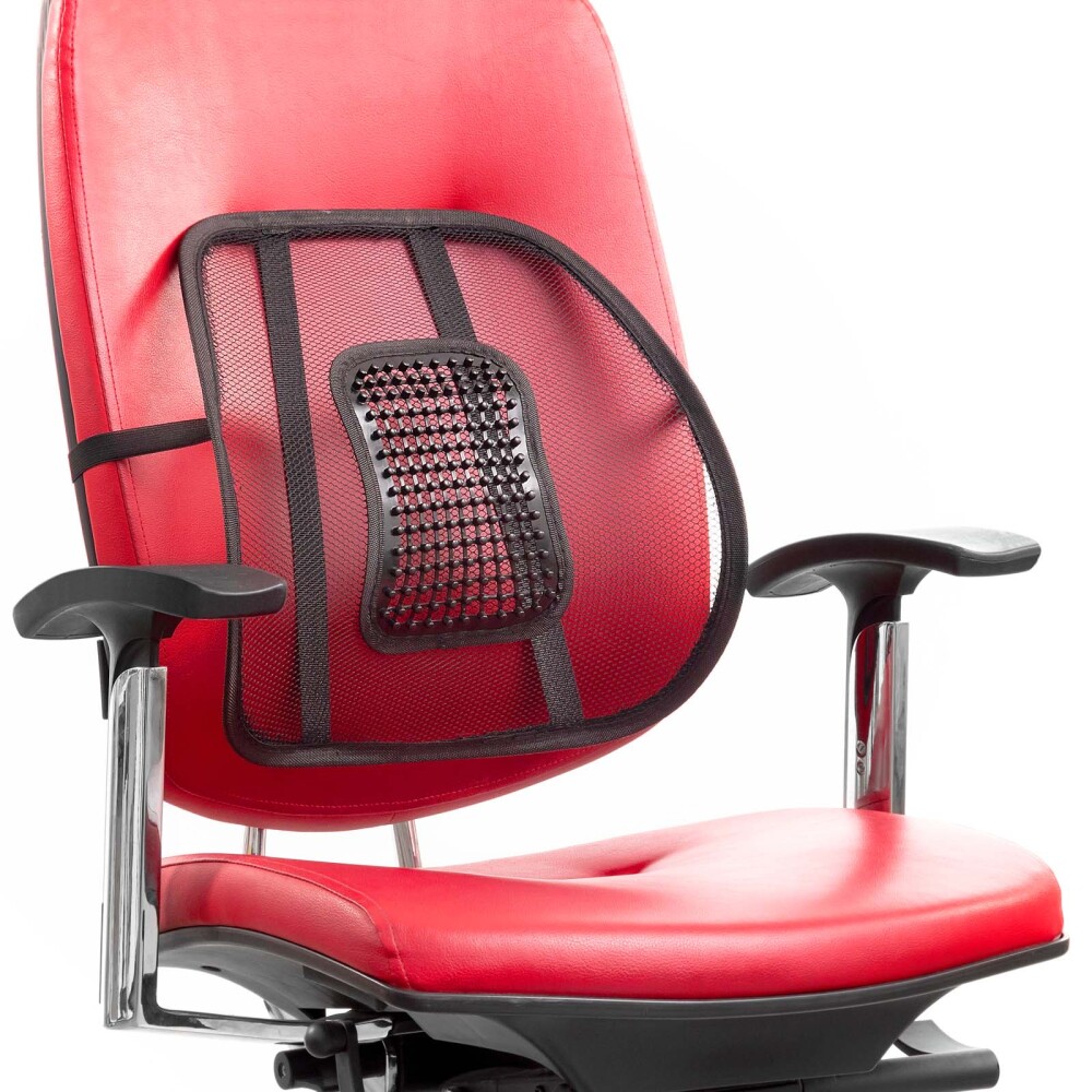 RESPALDO LUMBAR POLIESTER-Y-PVC NEGRO V0103128