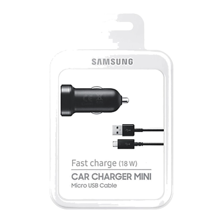 Cargador de Auto Samsung Carga Rápida con Cable Micro USB Micro USB