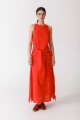 PRE VENTA VESTIDO MANGO Rojo