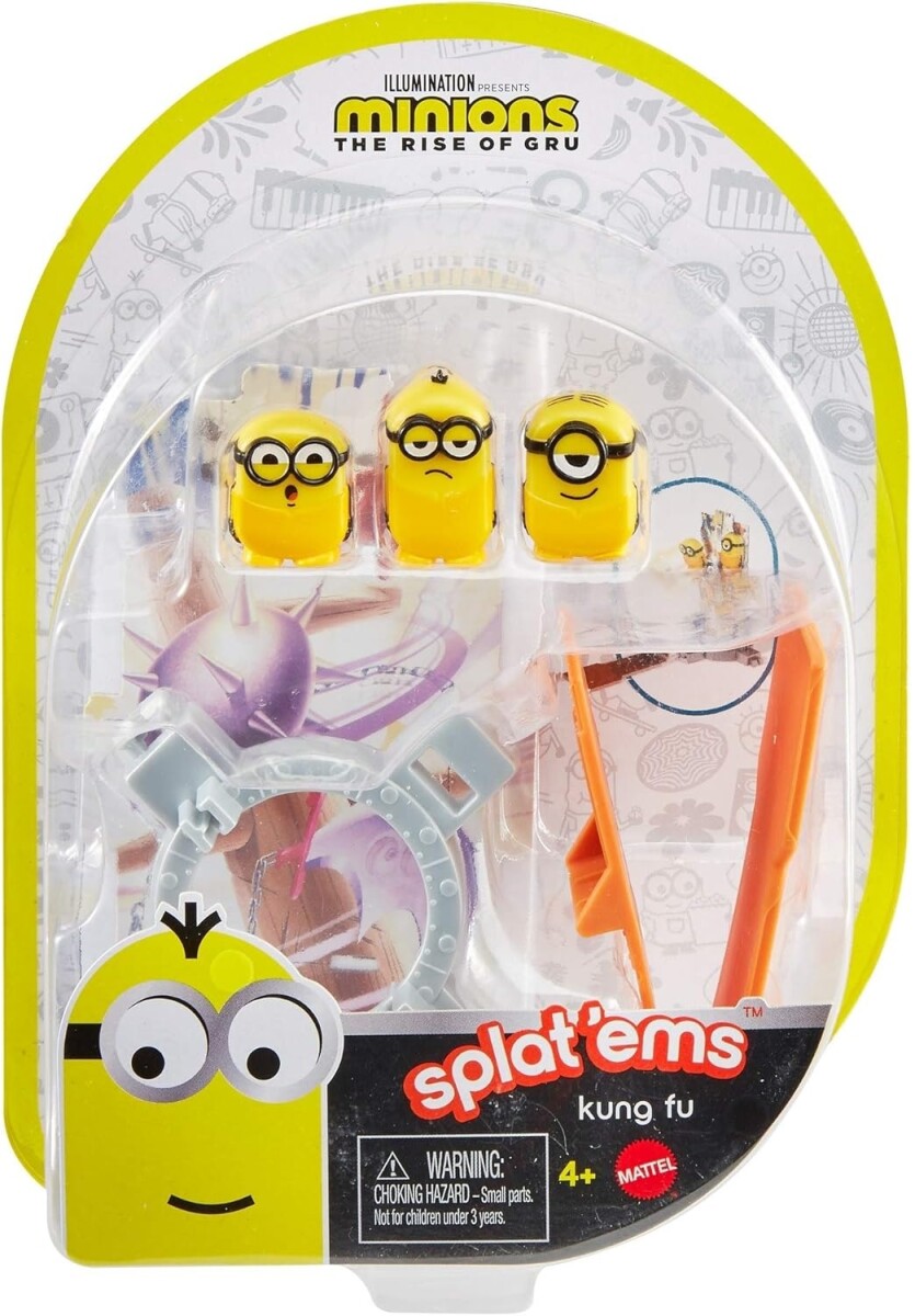 Minions Splat'Ems Kung Fu 