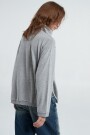 BEYOND HEATHERED COZY TUNIC Gris