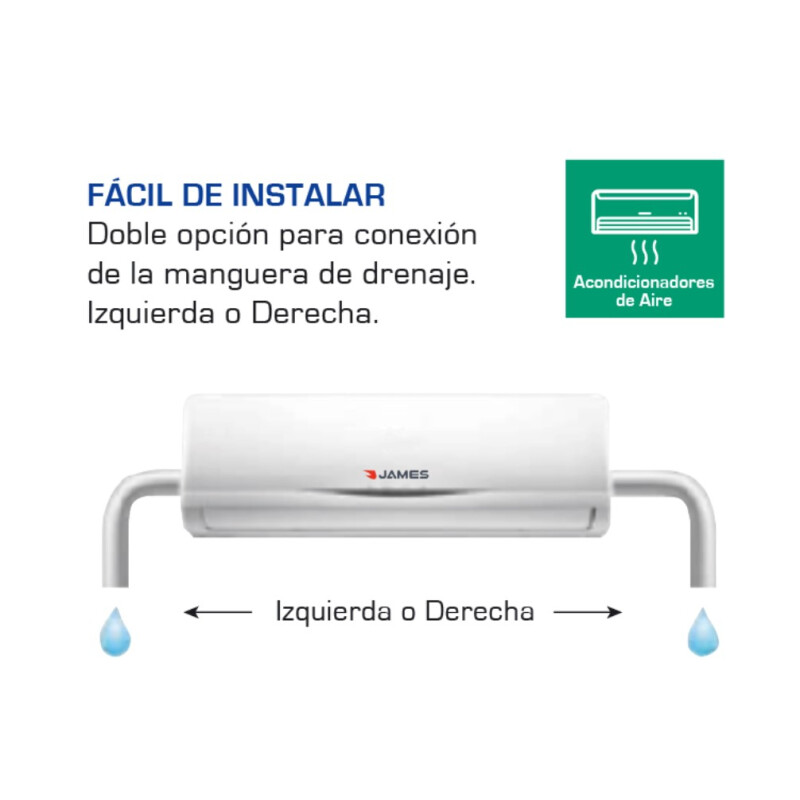 Aire Acondicionado JAMES 18000 Btu Split Aire Acondicionado JAMES 18000 Btu Split