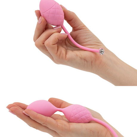 Bolas para Ejercicios Kegel Pillow Talk Rosa con Cristal de Swarovski Bolas para Ejercicios Kegel Pillow Talk Rosa con Cristal de Swarovski