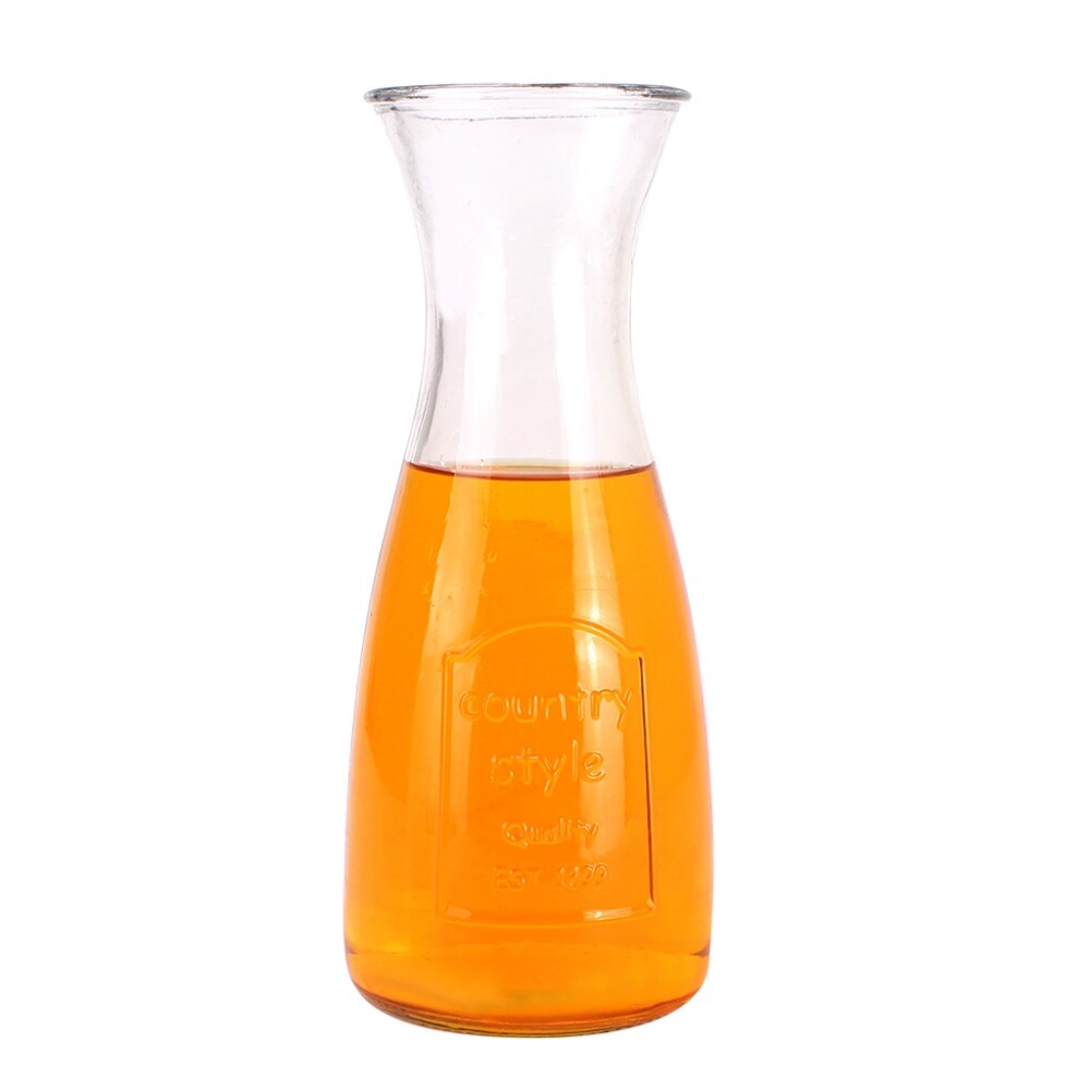 Decanter de Vidrio Incoloro 1 Litro D10 x 25 cm DECANTER 1LITRO VIDRIO INCOLORO D10/H25CM