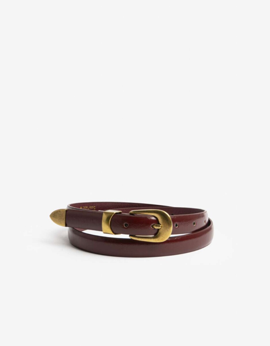 Cinturon Special Price - Rojo Burdeaux 