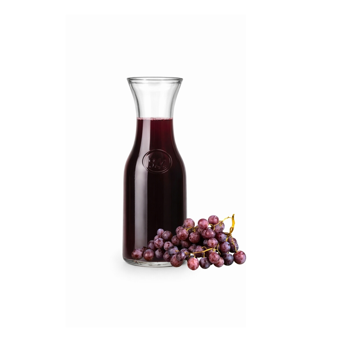 Botellón para Vino de Vidrio 1 Litro 