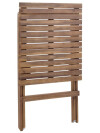 Mesa de balcón RUNEBAKKEN A62xAl62 madera dura Mesa de balcón RUNEBAKKEN A62xAl62 madera dura