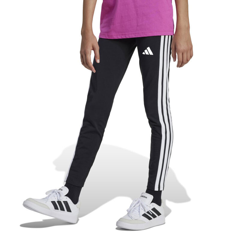 Pantalon de Niños Adidas 3S LEG 230 JRS Negro - Blanco