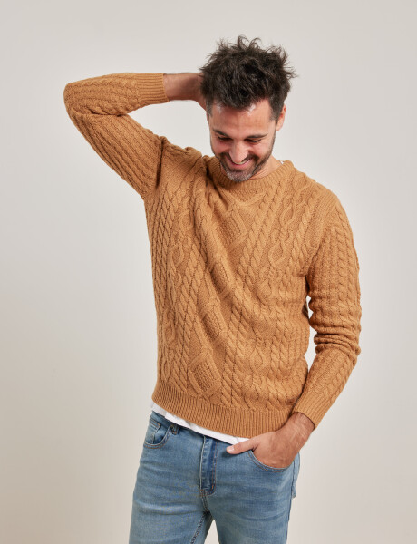 470998 Sweater Harry Camel