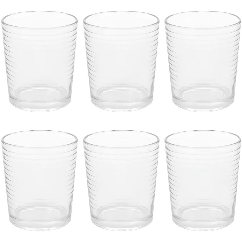 Vaso Juliana 250 CC - Pack x 6 unidades - DU046 - DURAX Vaso Juliana 250 CC - Pack x 6 unidades - DU046 - DURAX