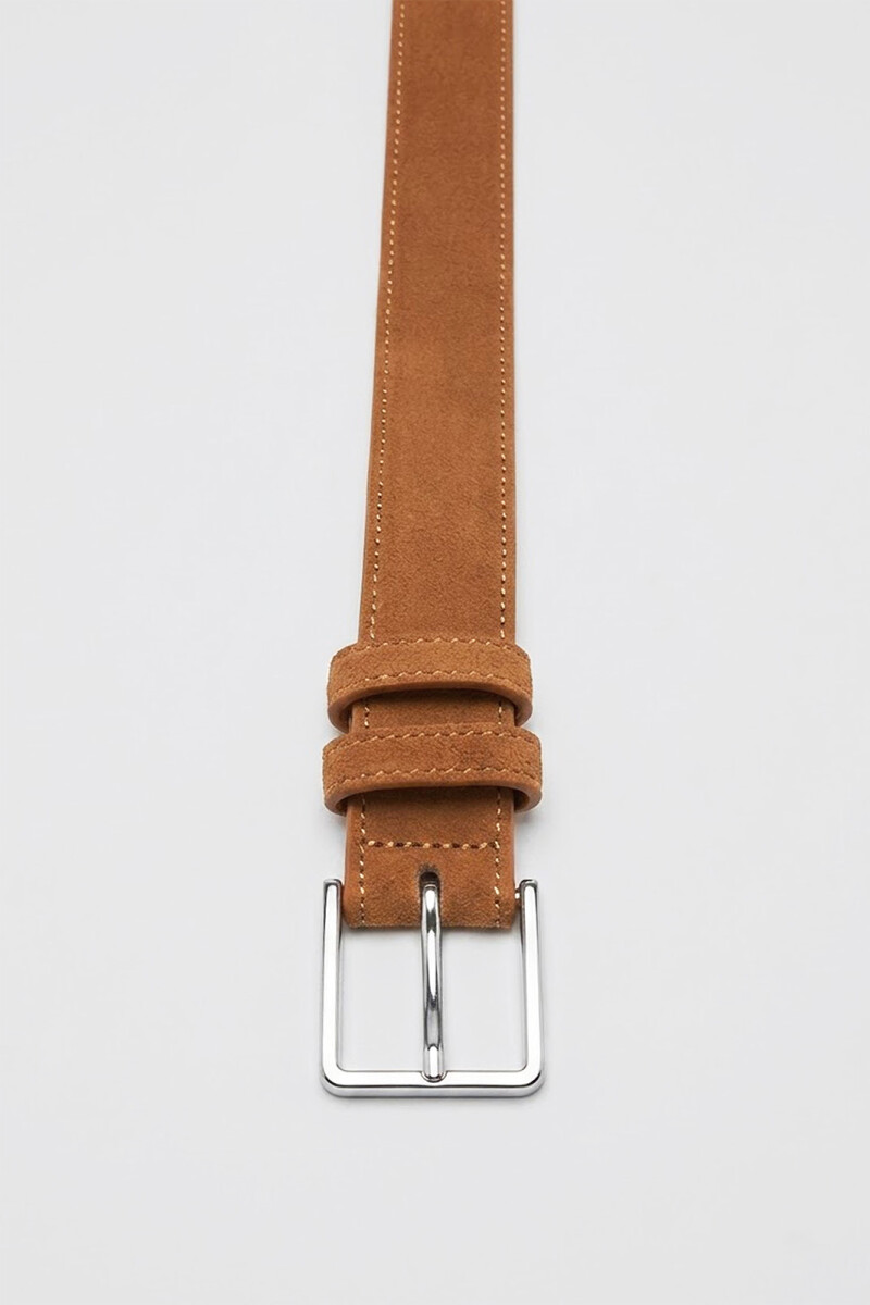 CINTO GAMUZA 28 CAMEL