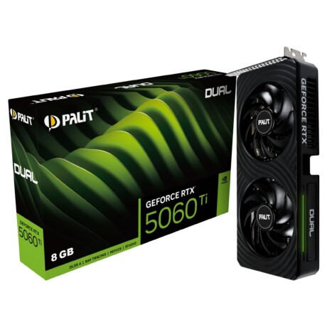 Tarjeta Palit Geforce Rtx 5060TI Dual 8GB GDDR7 001