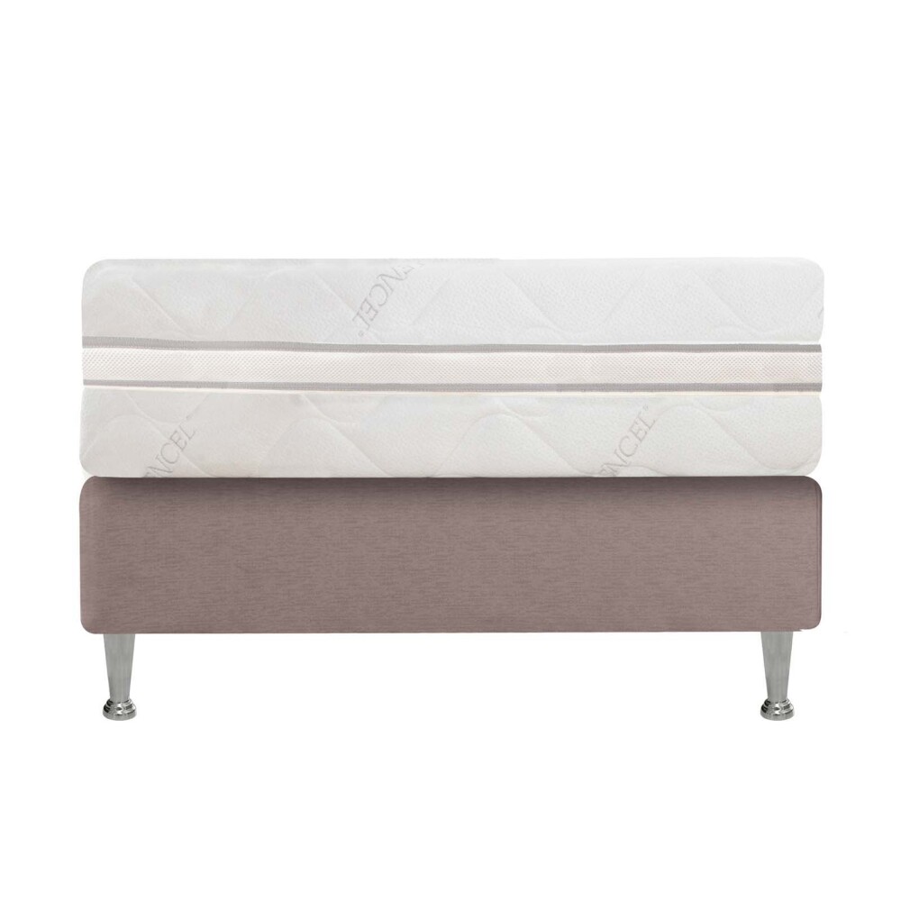 SOMMIER 1 PLAZA ESPUMA LATEXZONEW