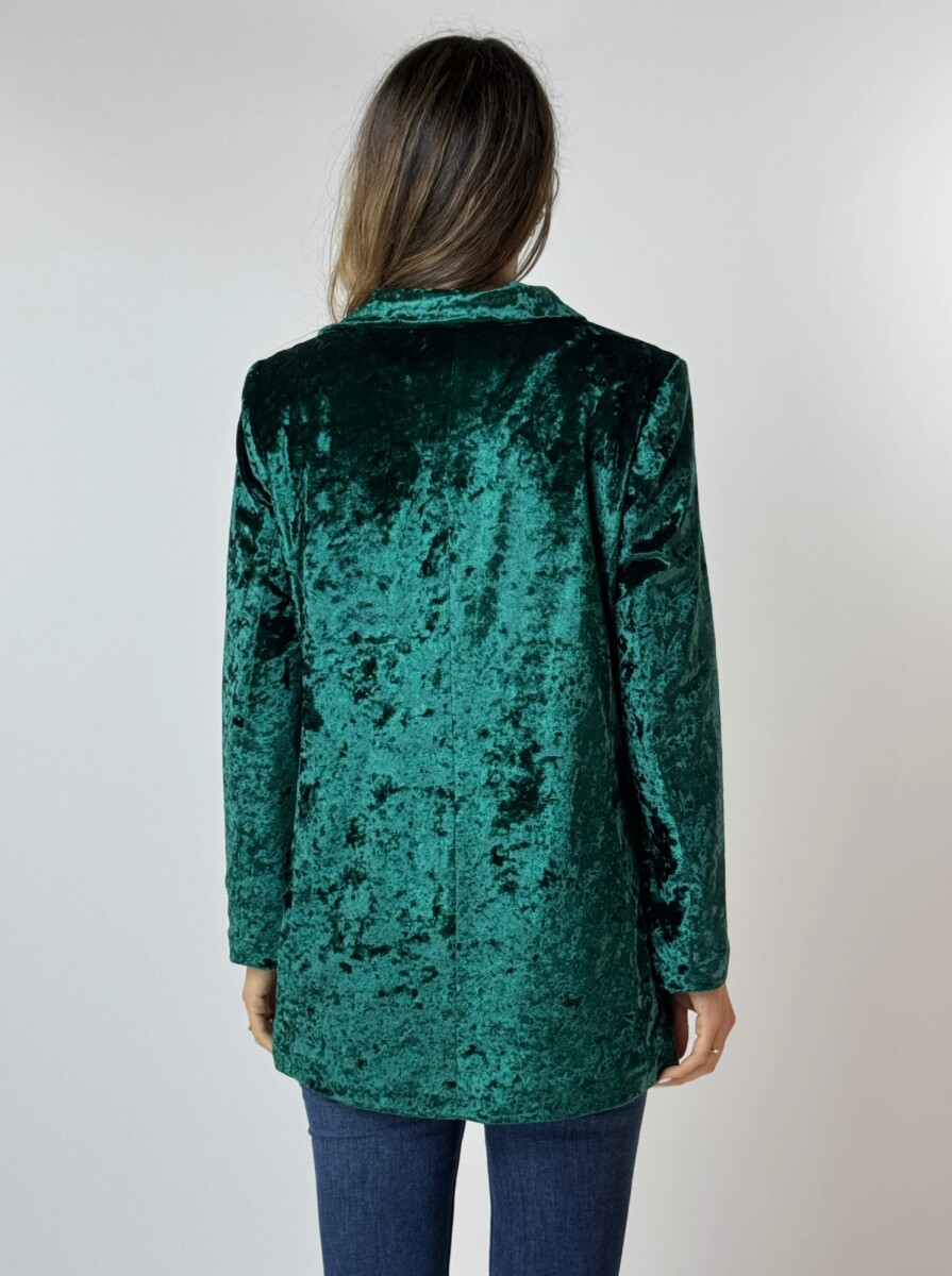 BLAZER TERCIOPELO RANIA - VERDE 