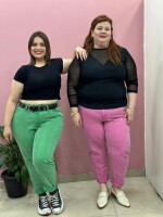Jean Arcoiris Verde
