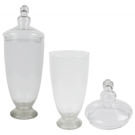 FRASCO VIDRIO LISO TIPO PAGODA 16.5X45.5CM 24145 FRASCO VIDRIO LISO TIPO PAGODA 16.5X45.5CM 24145