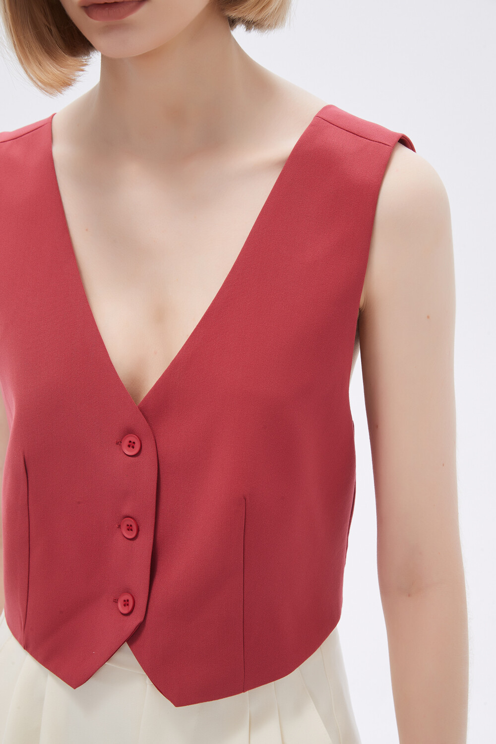 Tops Alman Bordeaux Claro