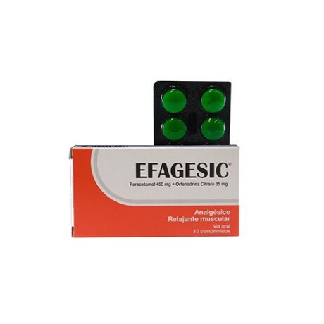 Efagesic 10 Comprimidos – Alivio Rápido del Dolor Efagesic 10 Comprimidos – Alivio Rápido del Dolor