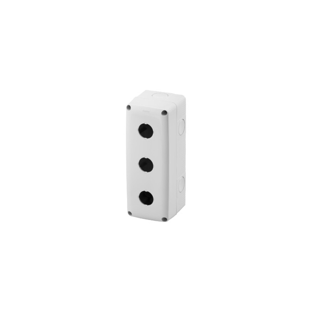 Caja para pulsadores 3 salidas ø22mm gris - GC7103 
